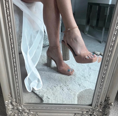 Asos design nude suede sandals - nude,