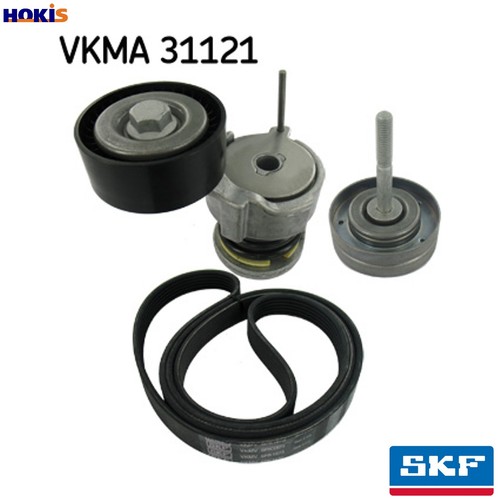 Vribbed belt set - belt,
