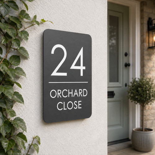 Personalised door sign - door,