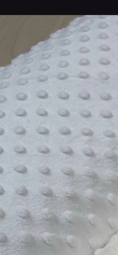 White soft polyester - white,