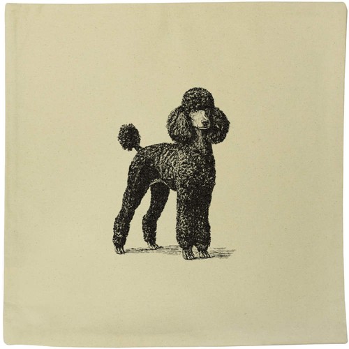 40cm black poodle - 40cm, 'black