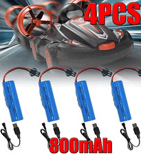 4Pcs 3.7V 800mAh Li-ion