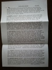 1940 BRITISH INTEL REGIONAL REPORT ON MORALE & LATE WARNING SIRENS Reenactment 