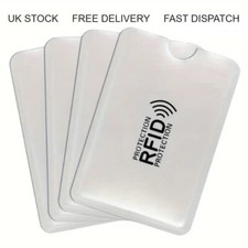 RFID Block Sleeve Debit/Credit Card Protector Holder ID Anti Theft Wallet Oyster