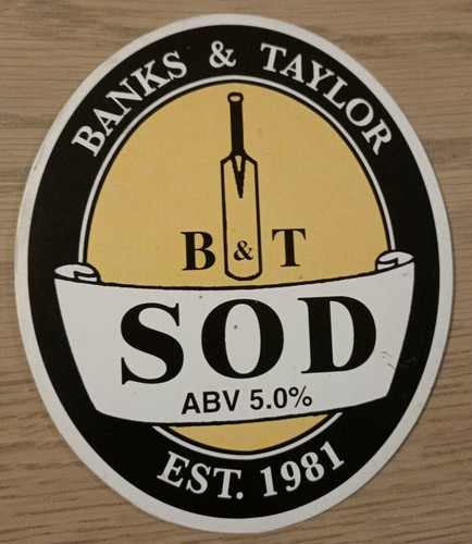 Banks taylor brewery sod - banks, brewery-