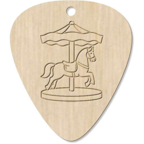 Carousel horse wooden - horse',