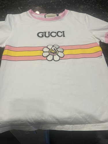 Rare gucci embroidered tshirt - gucci,
