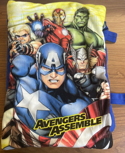 Book avengers pillow - book,