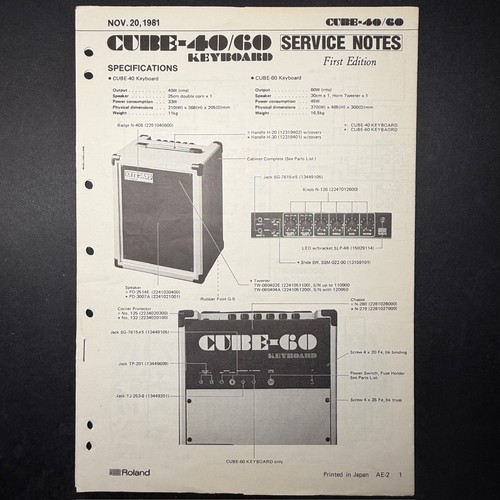 Vintage roland cube - vintage,