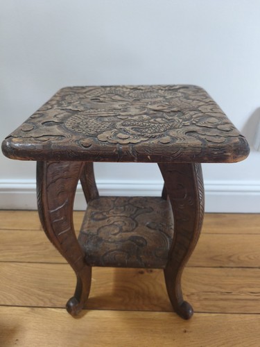 Antique japanese carved wooden - japanese,