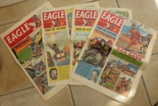 Four Eagle comics (14 Oct 61