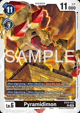 EX10-033 Pyramidimon : Rare Digimon Card : EX10: Sinister Order