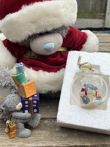 Tatty teddy christmas - teddy, bauble