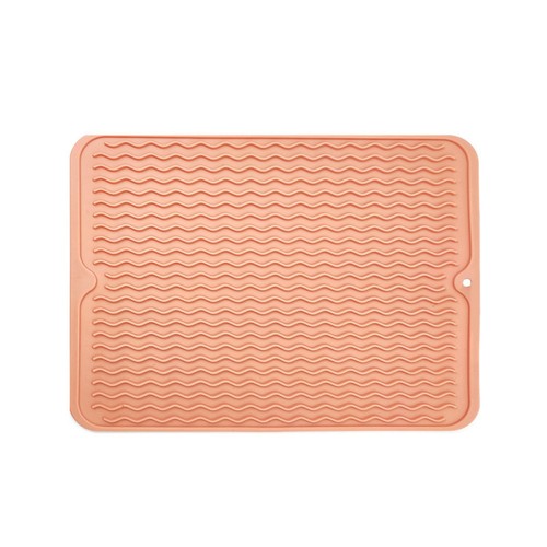 Silicone dish draining mat - dish,