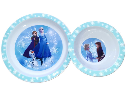 Plate and bowl dinner kids - and,