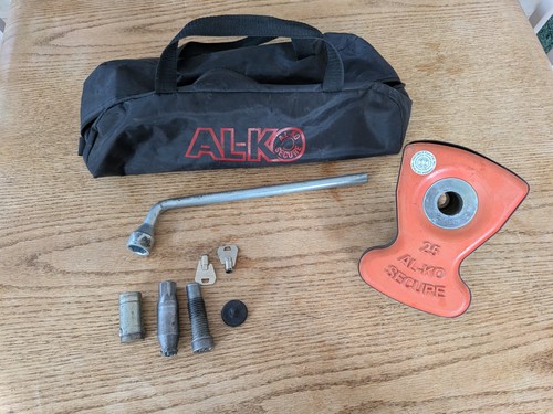 Caravan alko secure wheel lock - secure,