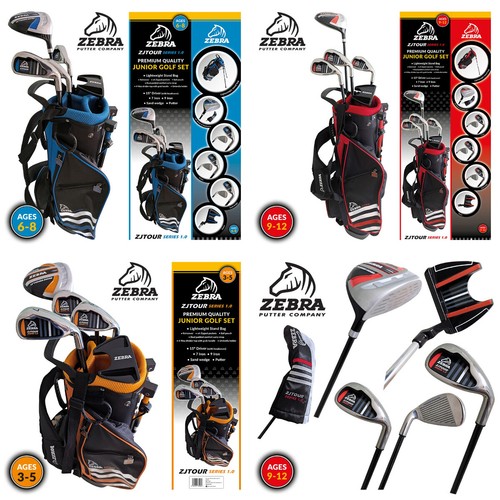 Zebra junior golf set - junior, 3-5
