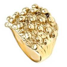 9ct Yellow Gold Mens Keeper