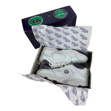 Vintage Rare OG 1990's White Lady Wimbledon Hi-Tec Tennis Trainers Shoes  | UK 7