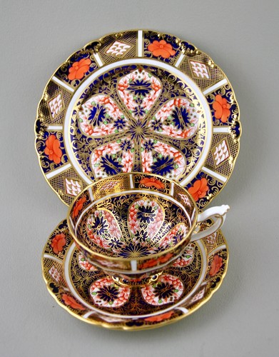 Antique royal crown derby - crown,