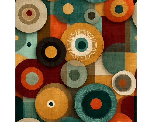 Bauhaus orbit circles retro - bauhaus,