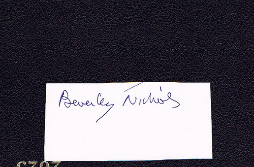 Vintage autograph beverley - vintage,
