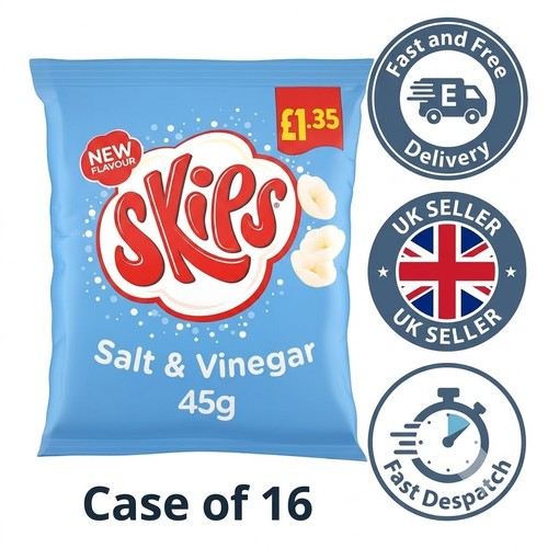 Skips salt vinegar crisps - salt,