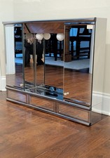 Vintage Chrome Mirror MCM