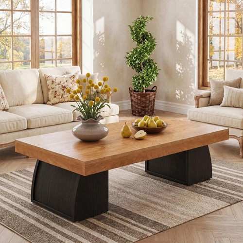 Large coffee table brown - large,