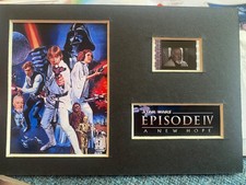 6x4 Star Wars a new hope film cell display