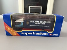 Corgi Superhaulers Scania Rigid Truck WH Malcolm NEW BOXED 1/64