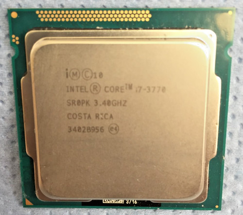 Intel core 3770 cpu - cpu, 3.40ghz