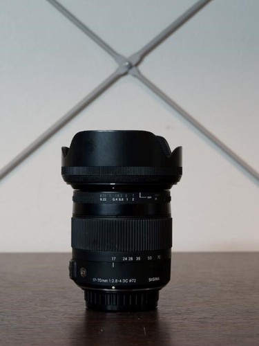 Sigma 70mm 4 dc - sigma, 17-70mm