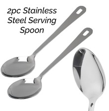 Large Stainless Steel Serving