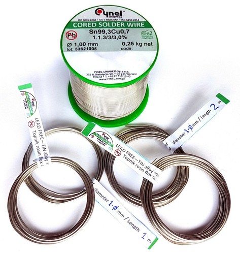 Solder lead free rosin cored - lead,