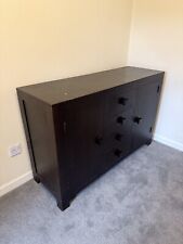 Solid wood dark brown