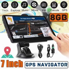 7" HGV Car Truck Sat Navs GPS