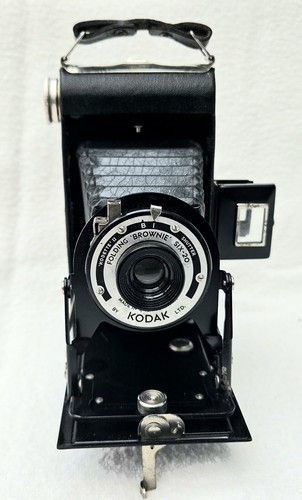 Vintage kodak folding - kodak, brownie
