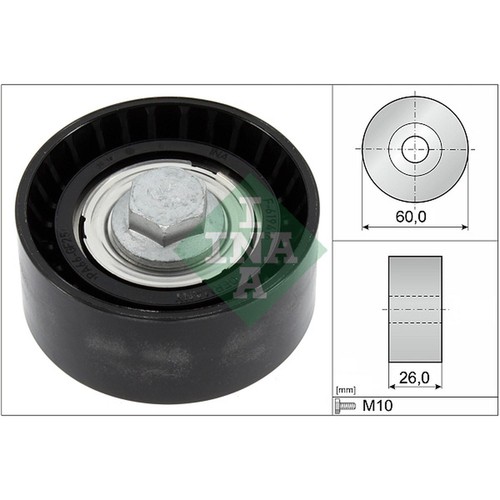 Multi belt pulley fits opel - v-belt,