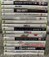 16 Xbox 360 Game Bundle -