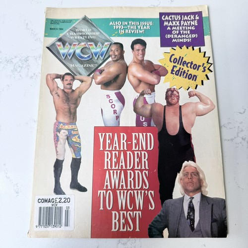Wcw magazine vgc march - wcw,