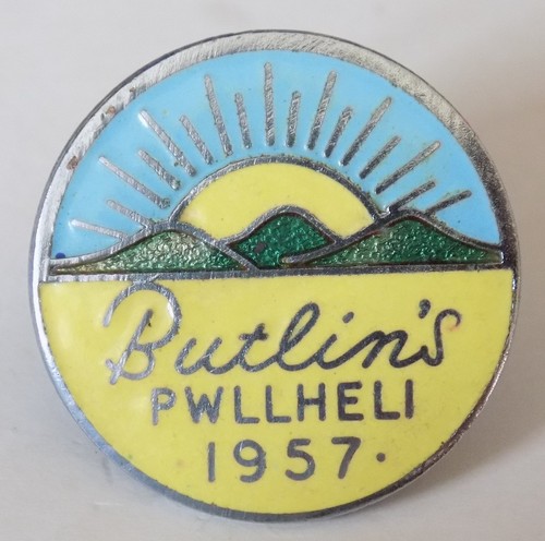 Butlins holiday camp badge - holiday,