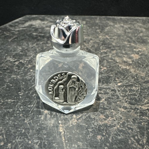 Small glass bottle - glass, containing