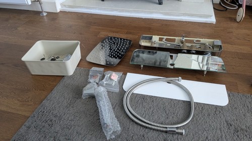 Chrome thermostatic bar mixer - thermostatic,