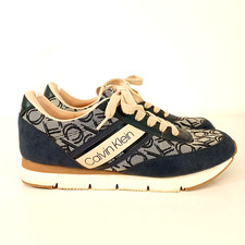 Calvin Klein Women's Trainers Navy & Beige - UK Size 6.5