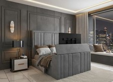 Eva Linestyle TV Bed Frame in