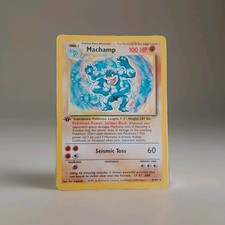1st Edition Machamp Holo Rare