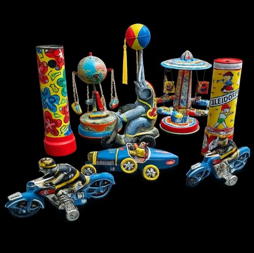 Vintage tinplate toy - tinplate,