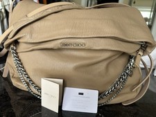 Jimmy Choo Beige/Taupe Leather