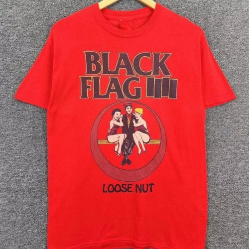 Black flag band loose nut - black,